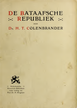 De Bataafsche Republiek