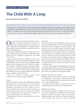 The Child with a Limp