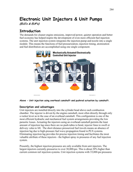 Electronic Unit Injectors & Unit Pumps