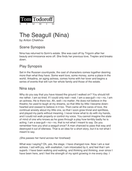 The Seagull (Nina) by Anton Chekhov