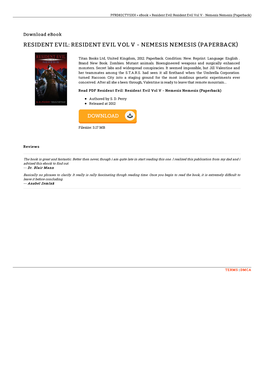 Download Kindle ~ Resident Evil: Resident Evil Vol V