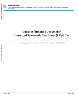 World Bank Document