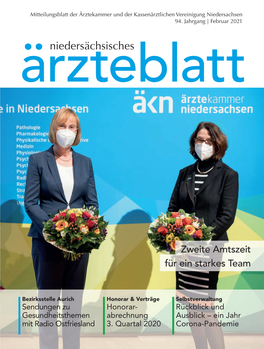 KVN Fördermaßnahmen Ein Matador Der Selbstverwaltung Tritt Ab: Einem Jahr Zeigt Sich Der Pharmakologe Für Die Sicherstellung in Einer Industrieregion Dr