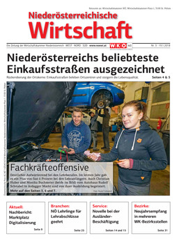 Niederösterreichs Beliebteste Einkaufsstraßen Ausgezeichnet Rückeroberung Der Ortskerne: Einkaufsstraßen Beleben Ortszentren Und Steigern Die Lebensqualität