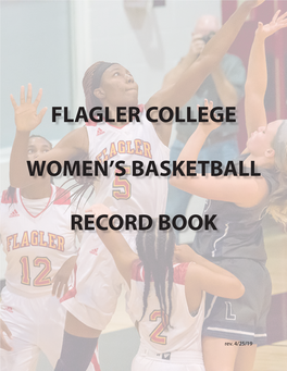 Flagler College Women's Basketball Record Book