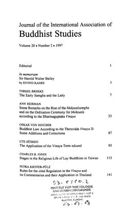 The Application of the Vinaya Term Nāsanā