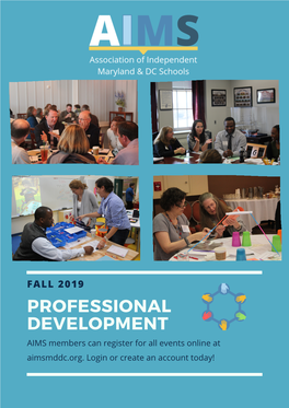 AIMS Fall Professional Development 2019