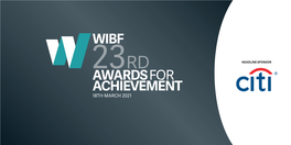 WIBF Awards for Achievement Began, There Was Just One Award for Achievement
