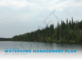 WATERSHED MANAGEMENT PLAN Draft 1 | December 2, 2020 DRAFT