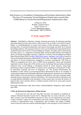 Parental Ethnic Marriage and Child Ethnic Identity Formation