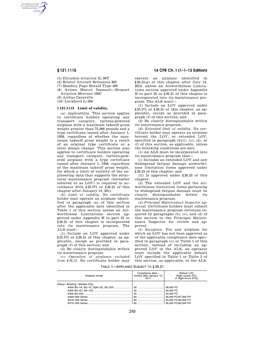 14 CFR Ch. I (1–1–13 Edition) § 121.1115