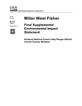 Miller West Fisher Northern Region