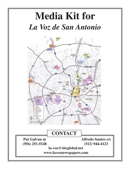 La Voz Newspapers Media Kit San Antonio.Pmd