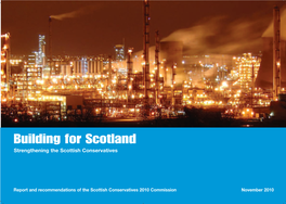 Strengthening the Scottish Conservatives