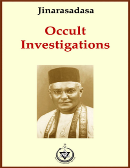 Occult Investigations