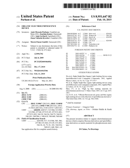 (12) United States Patent (10) Patent No.: US 8,951,647 B2 Parham Et Al