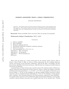 Poisson Geometry from a Dirac Perspective 11