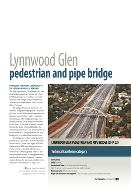 Lynnwood Glen Pedestrian and Pipe Bridge