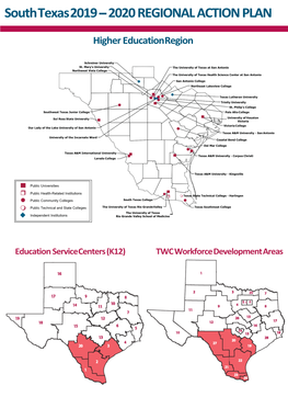 South Texas 2019 – 2020 REGIONAL ACTION PLAN