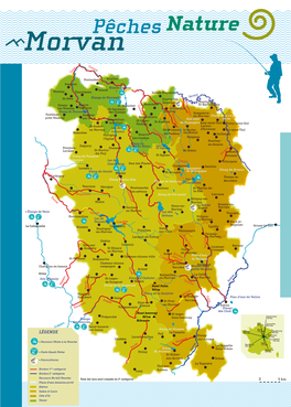 Carte Morvan, Pêches Nature