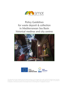 Policy Guidelines for Waste Deposit & Collection in Mediterranean Sea