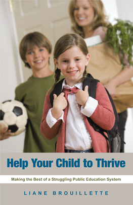 Help Your Child to Thrive to Child Your Help