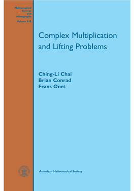 Complex Multiplication and Lifting Problems