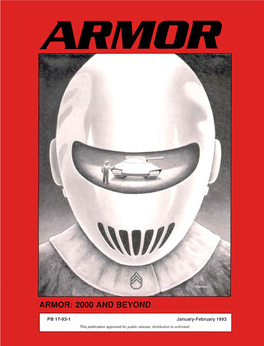 Armor, January-February 1993 Edition