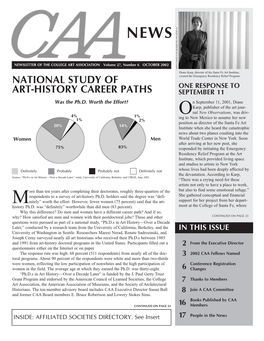 September 2002 CAA News