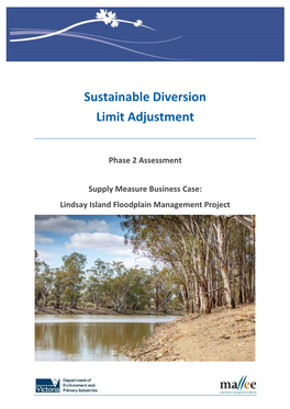 SDLAM Lindsay Island Business Case