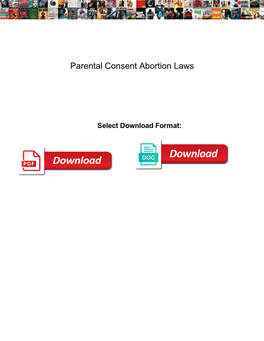 Parental Consent Abortion Laws