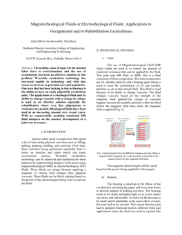 Applications to Occupational And/Or Rehabilitation Exoskeletons