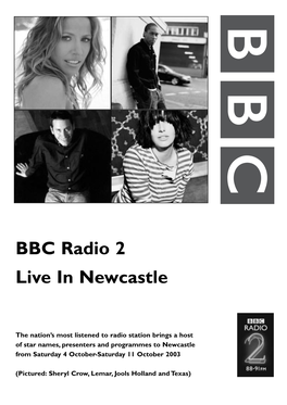 BBC Radio 2 Live in Newcastle