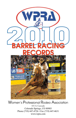 Barrel Racing Records