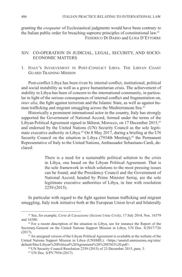 Granting the Exequatur of Ecclesiastical Judgments Would Have Been Contrary to the Italian Public Order for Breaching Supreme Pr