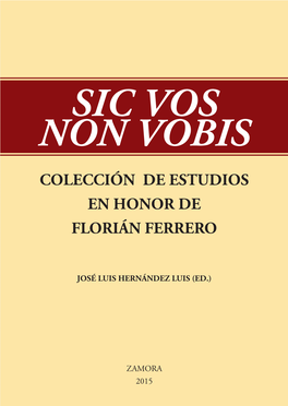 Sic Vos Non Vobis