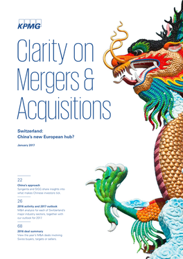 Clarity on Mergers & Acquisitions