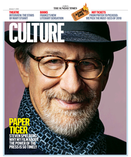 Paper Tiger Steven Spielberg: Why My Film About the Power of the Press Is So Timely