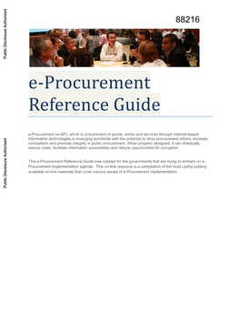 EU's E-Procurement Initiatives