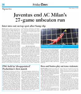 Juventus End AC Milan's 27-Game Unbeaten