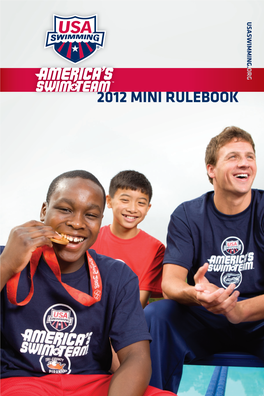 USA Swimming's Mini-Rulebook Click Here