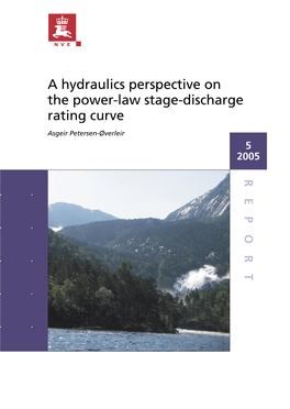 A Hydraulics Perspective on the Power-Law Stage-Discharge Rating Curve