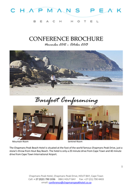 Conference Brochure 2013