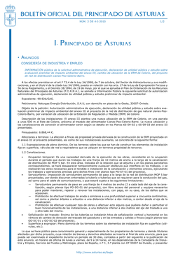 Boletín Oficial Del Principado De Asturias