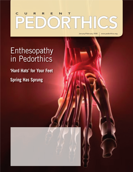Enthesopathy in Pedorthics