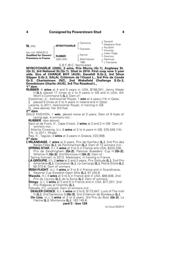 4 Consigned by Powerstown Stud 4