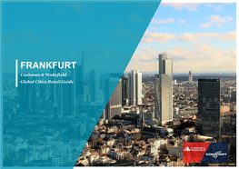 FRANKFURT Cushman & Wakefield Global Cities Retail Guide