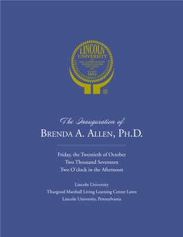 Brenda A. Allen, Ph.D