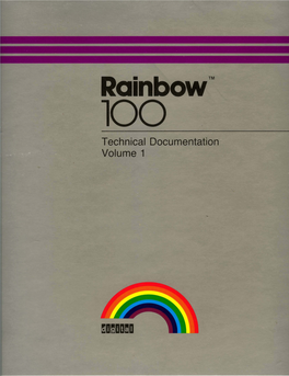 Rainbowtm 100 Technical Documentation Volume 1 Av053-GZ