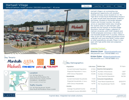 Hartwell Village Seneca/Clemson, South Carolina | 350,000 Square Feet | ±45 Acres